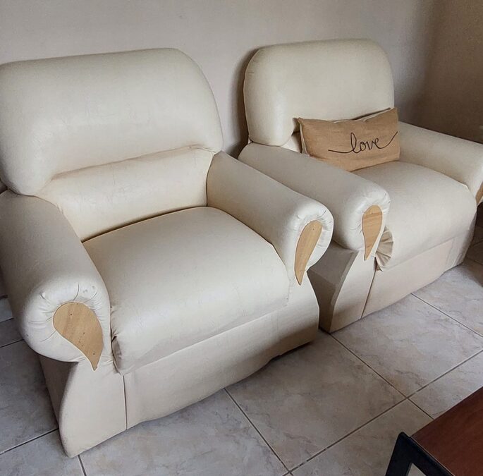 Vendo sillones de ecocuero