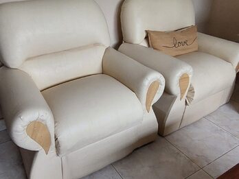 Vendo sillones de ecocuero