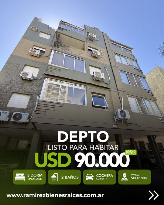DEPTO 3 DORMITORIOS