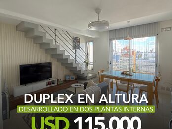 VENDO DUPLEX EN EDIFICIO