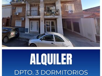 Alquiler Departamento 3 dormitorios