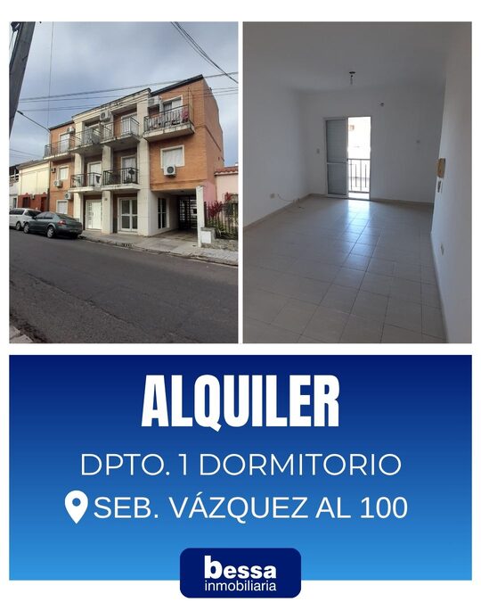 Alquiler Departamento  1dormitorio