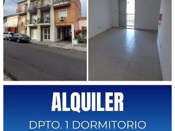 Alquiler Departamento  1dormitorio