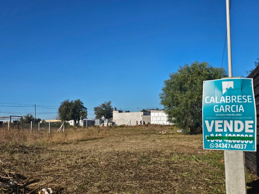 Vendo terreno Sauce Pueblo con financiación!