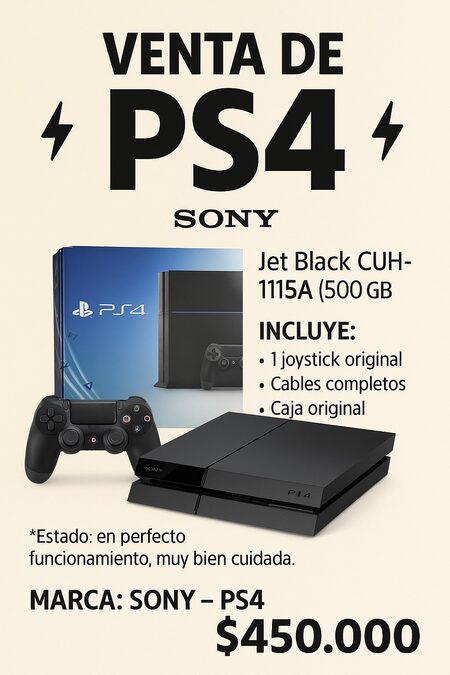 PS 4 - Sony
