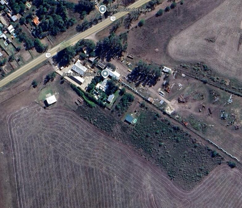 OPORTUNIDAD!!terreno 20x40  pegando al Aeroclub de Parana, Sauce Montrul.