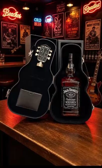 WHISKY JACK DANIELS ESTUCHE GUITARRA