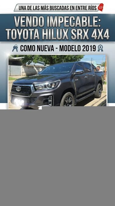 TOYOTA HI-LUX SRX 4X4