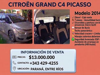 Vendo Grand C4 Picasso