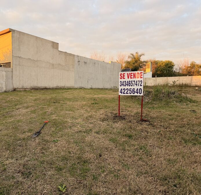 Venta terreno lapachos 1, 2 y 3