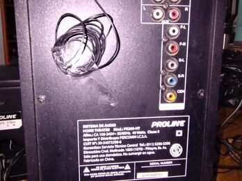 Home Theater Proline 5.1 (USB / SD / Radio FM) – ¡Excelente Estado!