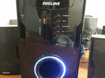 Home Theater Proline 5.1 (USB / SD / Radio FM) – ¡Excelente Estado!