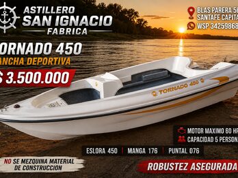 TORNADO 450 BASE 1 Y BASE 2 CON CONSOLA