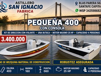 PEQUEÑA 400 FULL NUEVA