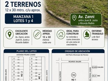 VTA TERRENO IDEAL INVERSION