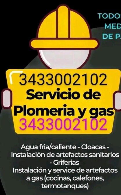 Gasista sanitarista matriculado