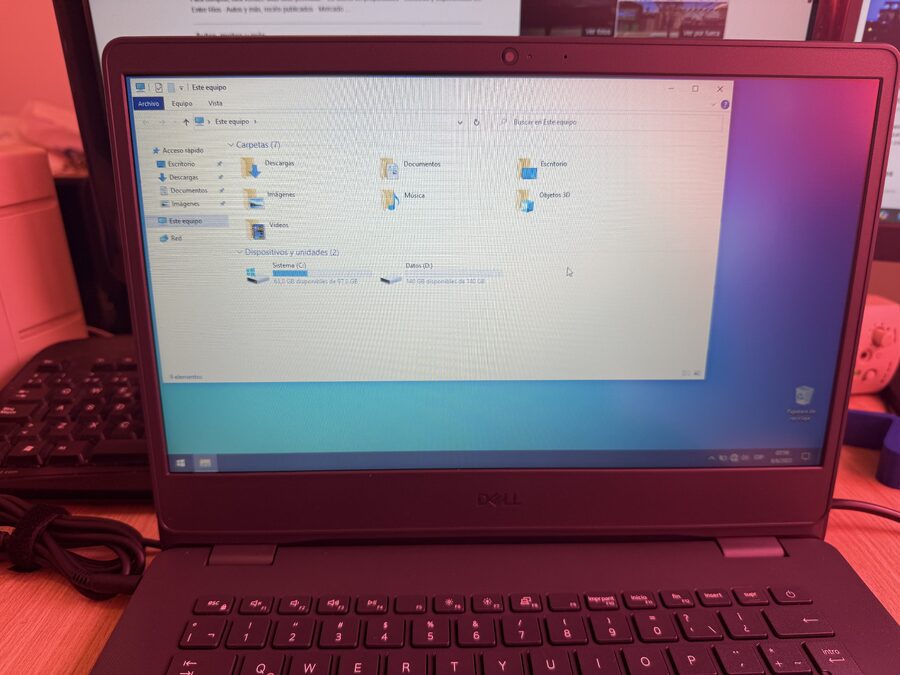 Notebook dell vostro 3400 i5 8gb 256 ssd