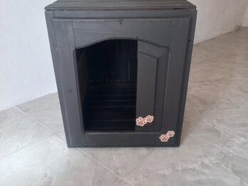 CUCHA O CASITA PARA MASCOTAS DE ALGARROBO