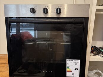 Horno empotrable a gas con grill eléctrico (Multigas) Orbis 960APO 70L acero