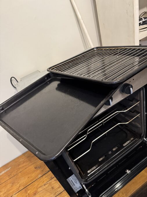 Horno empotrable a gas con grill eléctrico (Multigas) Orbis 960APO 70L acero