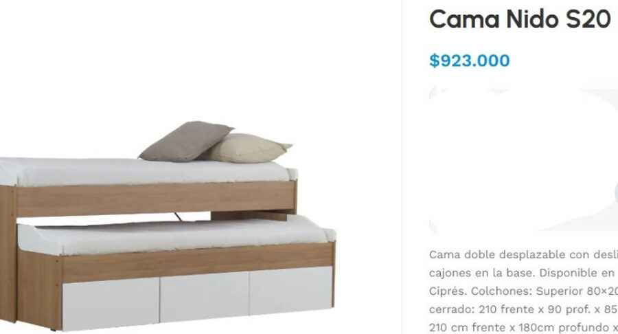 VENDO CAMA NIDO CON 3 CAJONES VALENZIANA