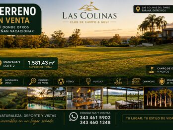 Terreno en venta – Las Colinas Club de Campo Golf