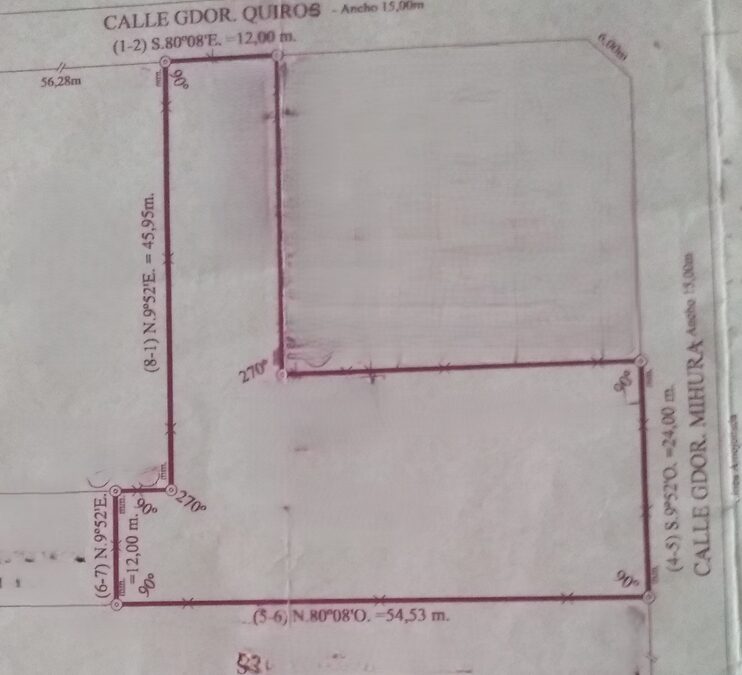 Vendo propiedad en San Benito