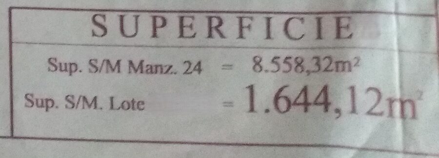 Vendo propiedad en San Benito