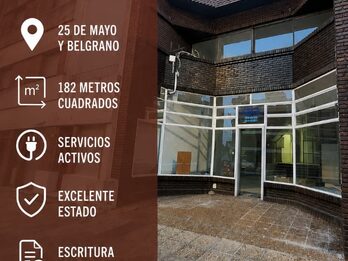 ✨EN VENTA LOCAL COMERCIAL/OFICINAS PARA DIVERSOS RUBROS ✨(CON GAS NATURAL CONECTADO) ✨