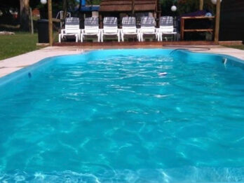 Casa con piscina más Alpina
