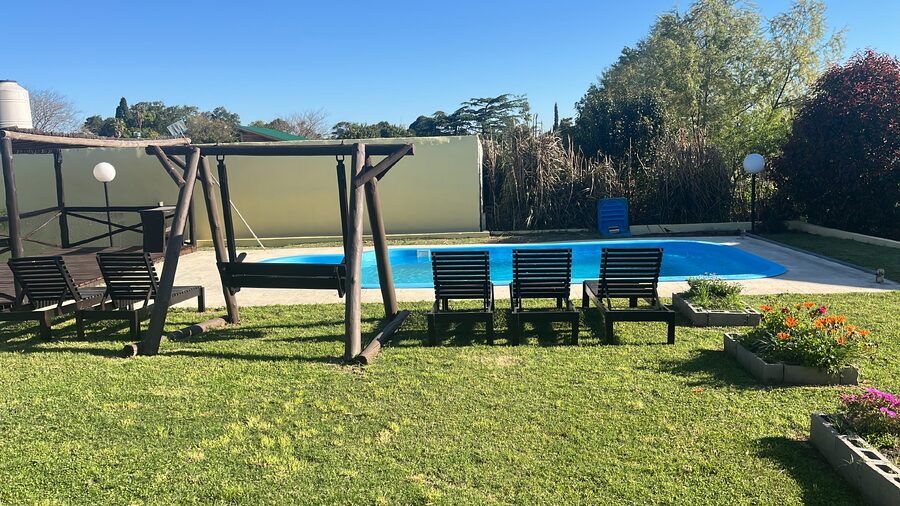 Casa con piscina más Alpina