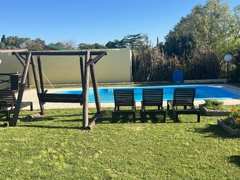Casa con piscina más Alpina