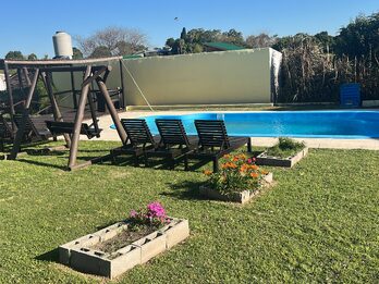 Casa con piscina más Alpina