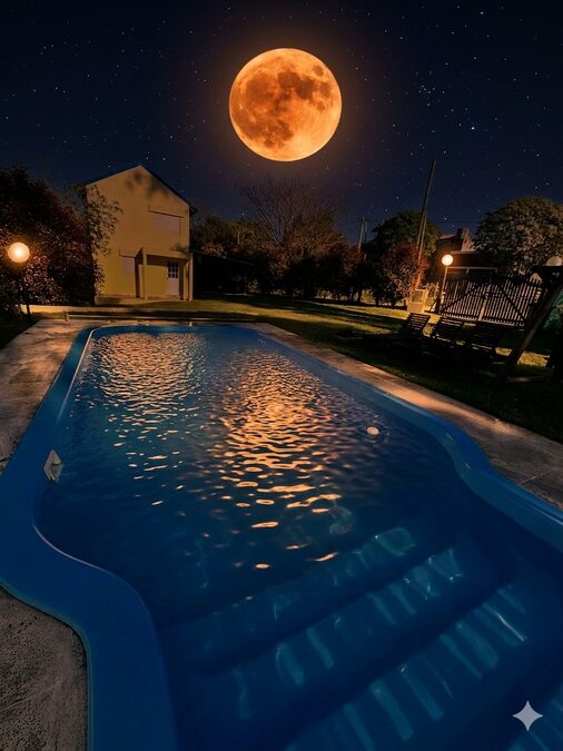 Casa con piscina más Alpina