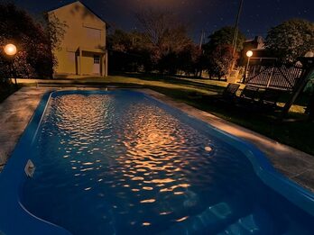 Casa con piscina más Alpina