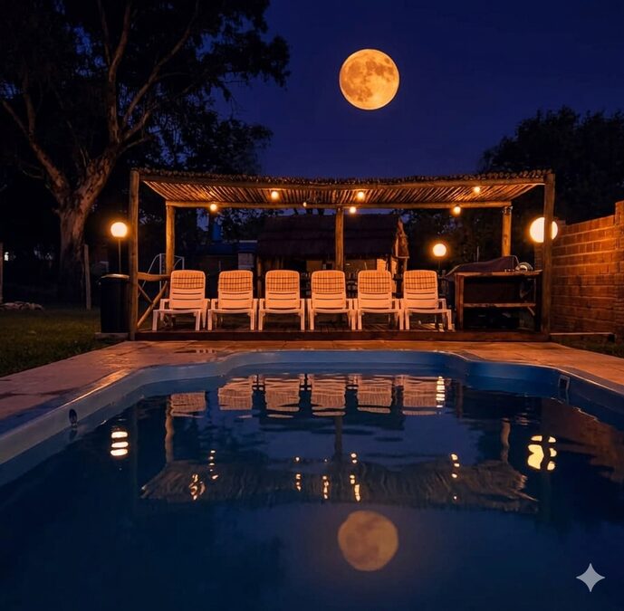 Casa con piscina más Alpina