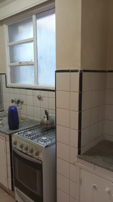 Departamento dos dormitorios, living comedo, cocina comedor