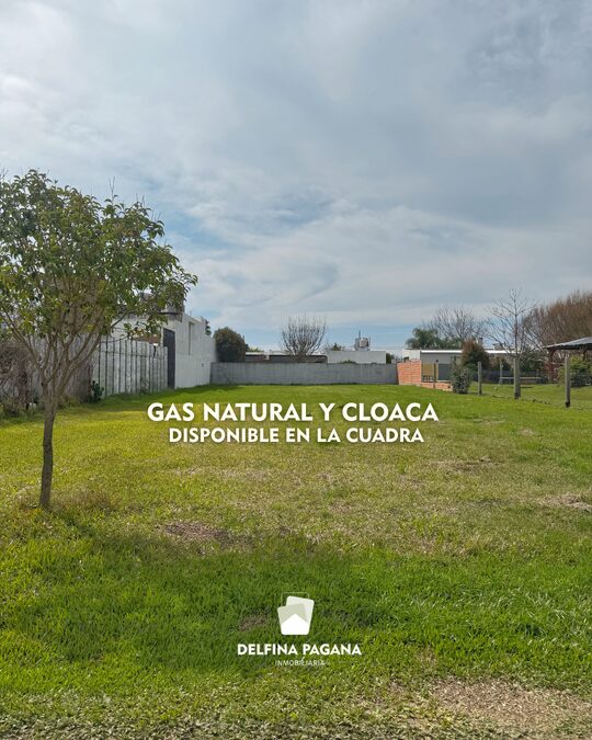900 m2 LOTE FRENTE AL INTA - TODOS LOS SERVICIOS