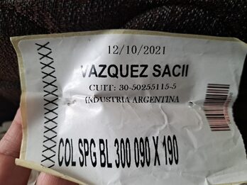 colchon de 1  1/2