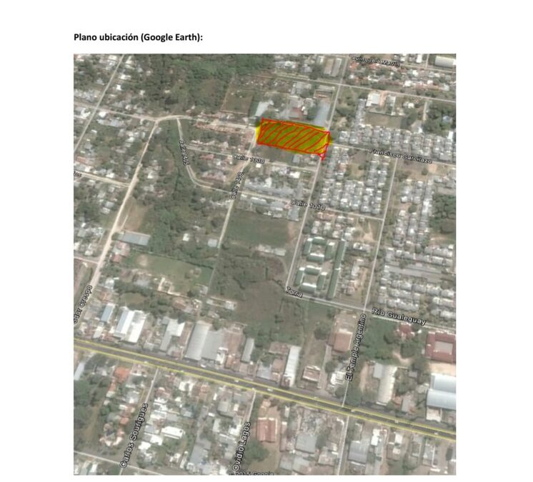 TERRENO 5450 M2 ZONA ALMAFUERTE / CELIA TORRA