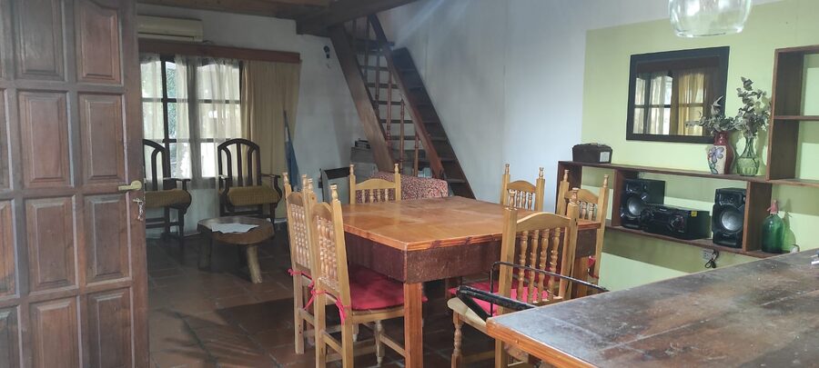 Casa dos dormitorios/dos baños/CocinaComedor/dpto en construccion/ amplio espacio verde