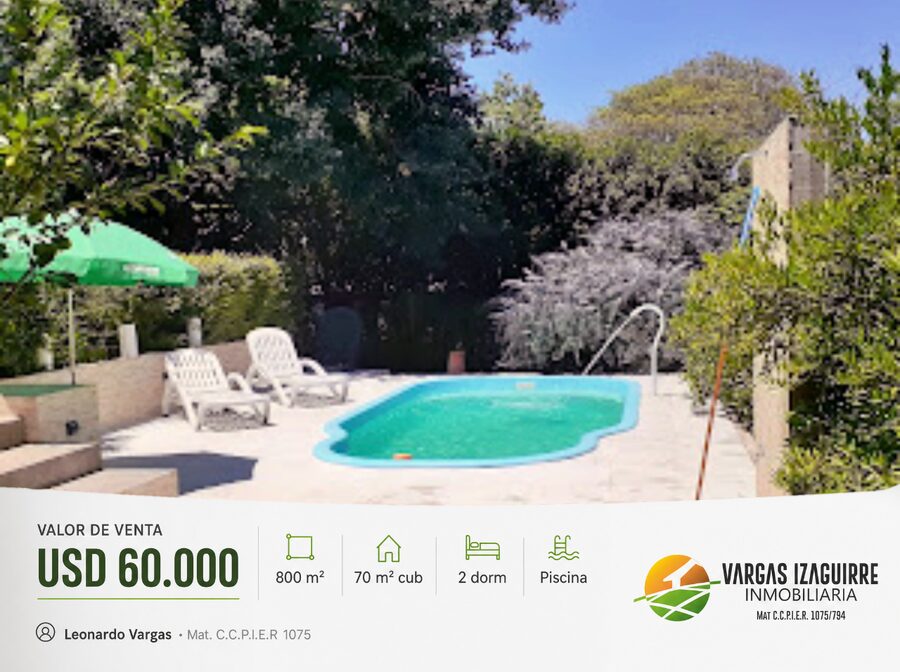 CASA QUINTA en Venta a 400 Metros del RÍO PARANÁ: Oportunidad de INVERSIÓN para RENTA y ALQUILER TEMPORARIO