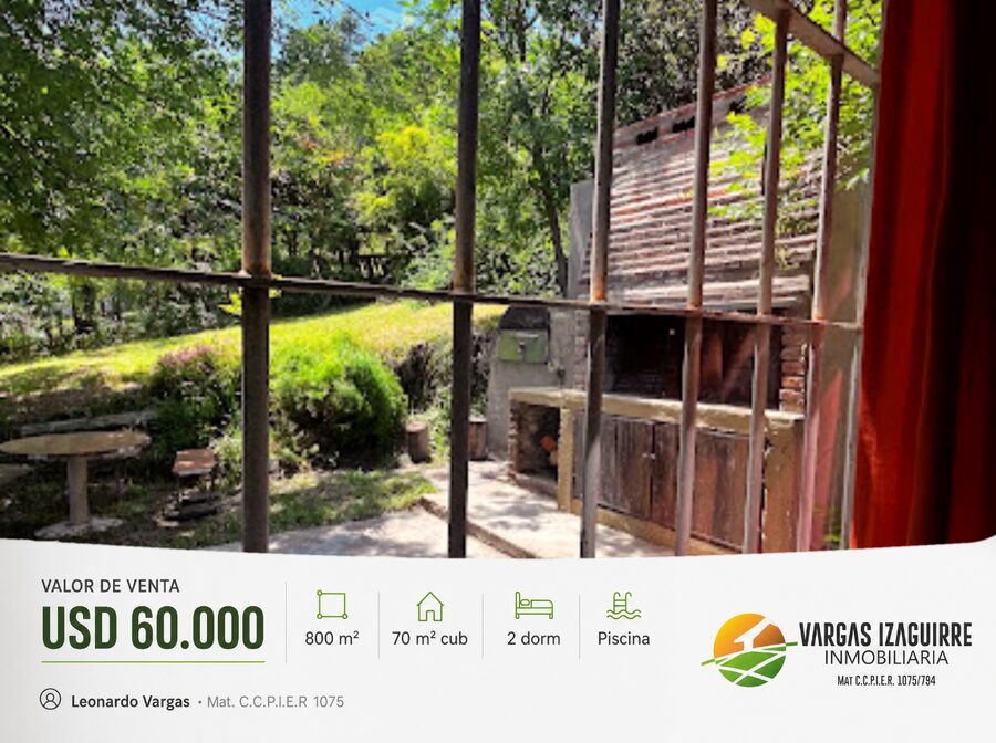 CASA QUINTA en Venta a 400 Metros del RÍO PARANÁ: Oportunidad de INVERSIÓN para RENTA y ALQUILER TEMPORARIO