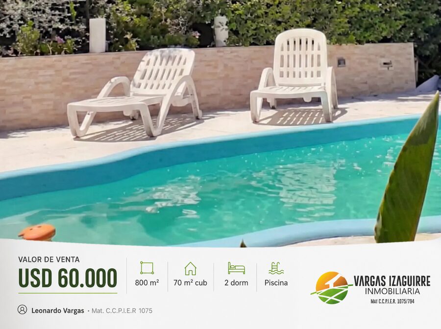 CASA QUINTA en Venta a 400 Metros del RÍO PARANÁ: Oportunidad de INVERSIÓN para RENTA y ALQUILER TEMPORARIO
