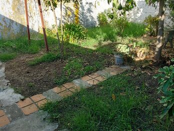 Casa más departamento, se recibe depto menor valor