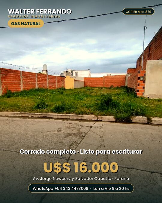 LOTE GAS NATURAL
