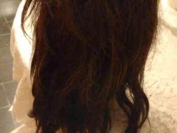 Soporte y muñeca -peluca para peinar/cortar el pelo