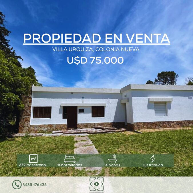🏡 Propiedad 11 dorm | 4 baños | 250 m² – Villa Urquiza