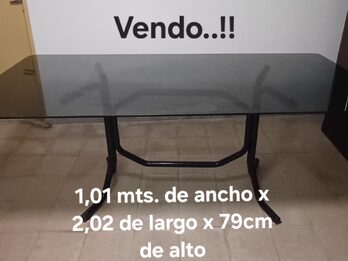 MESA DE VIDRIO