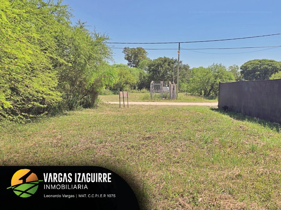 LOTE EN VENTA en Sauce Montrull: Zona de Casas Quintas, Terreno PLANO Listo para Construir y Cerca de Paraná